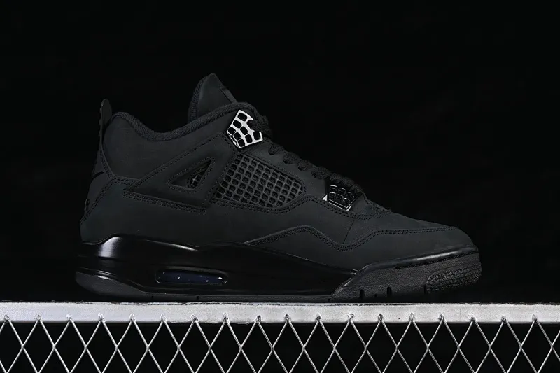 All categories Air Jordan Jordan series basketball shoes Air Jordan 4 TK version Air Jordan 4 Retro "Black Cat" AJ4 Joe 4 new black cat FV5029-010